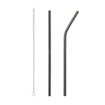 1/2/4 pcs Stainless Steel Reusable Drinking Straw